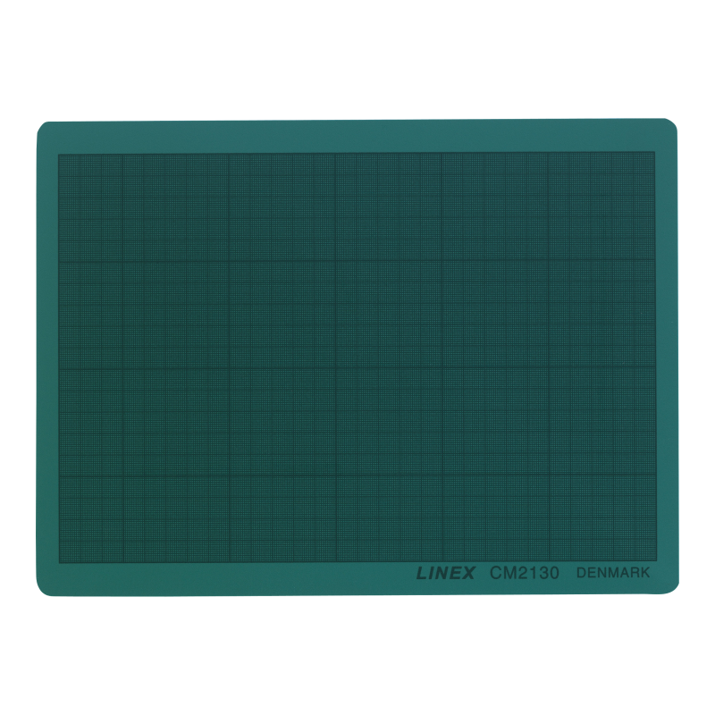 Linex Cm2130 Skæreplade til knivarbejde A4 Grøn 