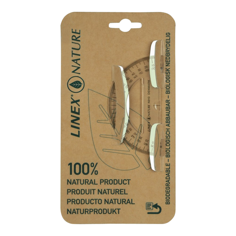 Linex N910 Nature vinkelm&aring;ler af 100% naturmateriale