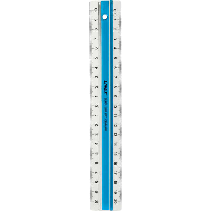 Linex S20 superlinealer 20 cm lys blå