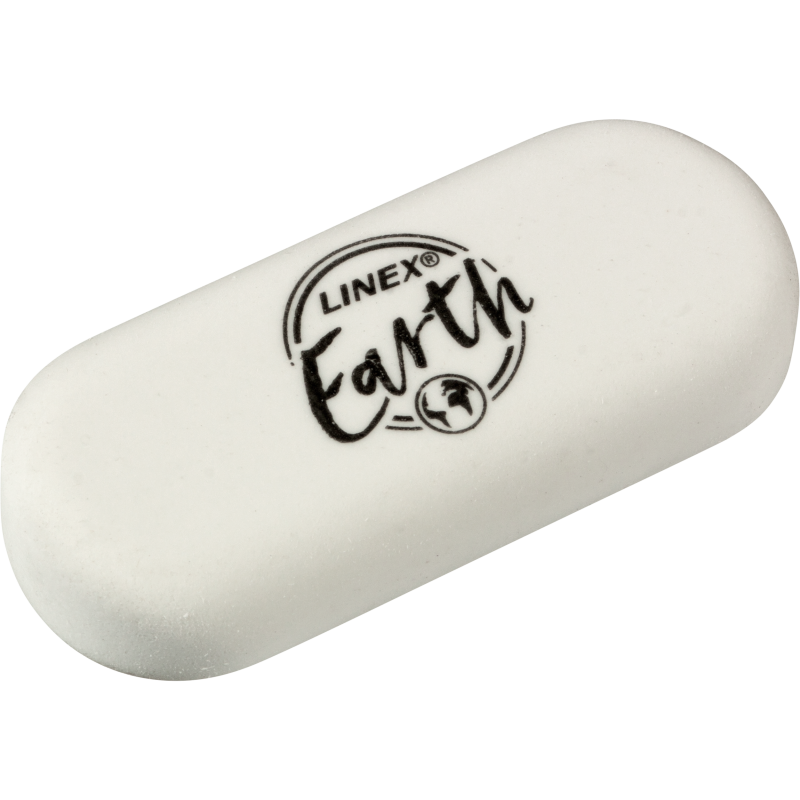 Linex Earth viskelæder 61x28x12mm PVC-free hvid