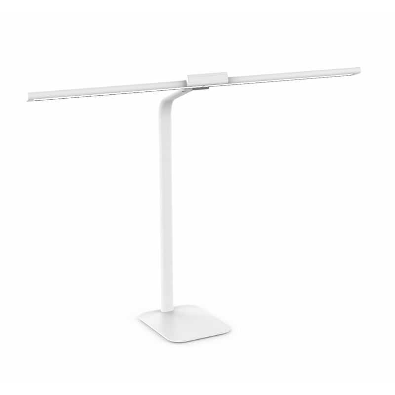 Unilux STRATA BASE skrivebordslampe med fod hvid