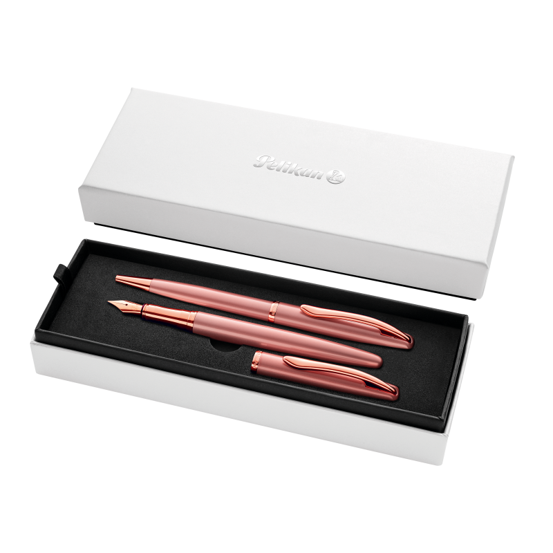 Pelikan Jazz Noble Elegance sæt med fyldepen og kuglepen rosa