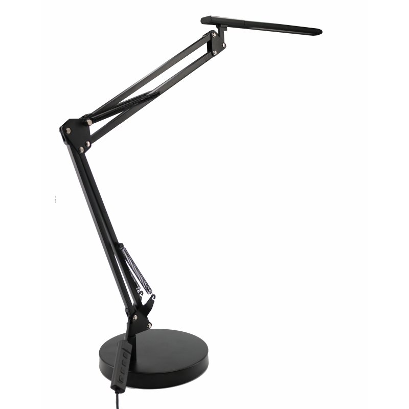 Unilux SWINGOLED 2.0 kontorlampe sort