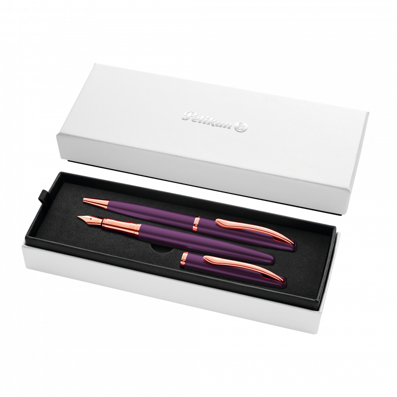 Pelikan Jazz Noble Elegance sæt med fyldepen og kuglepen viola
