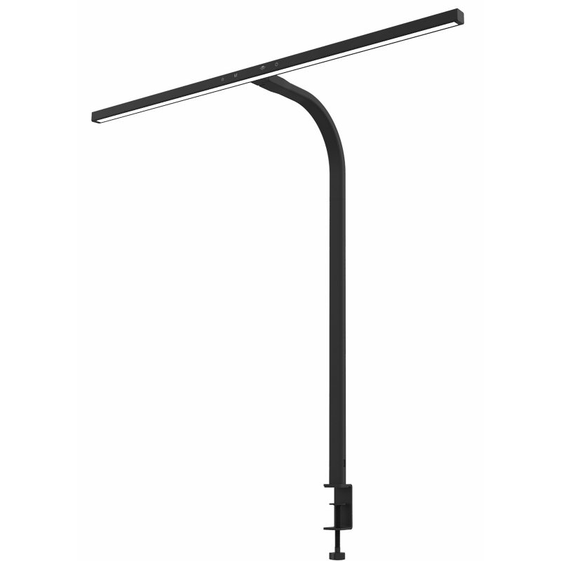 Unilux STRATA bordlampe til sk&aelig;rm 80cm sort