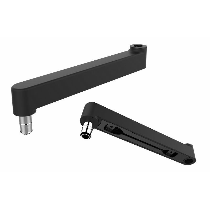 Unilux sk&aelig;rmarm mekanisk 372x927mm til Axio monitorarm sort