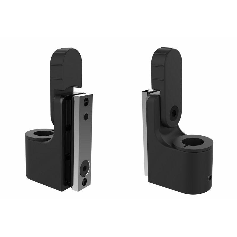 Unilux glidende kobling til Axio monitorarm 368x923mm sort
