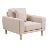 Lido loungestol 100% polyester sand