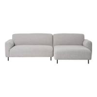Salvador loungesofa 265x150cm h&oslash;jrevendt boucl&eacute;stof gr&aring;