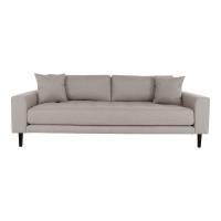 Lido 3 personers loungesofa 210x93x76cm stone