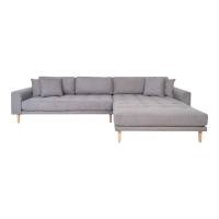 Lido loungesofa 290x170cm h&oslash;jrevendt gr&aring;