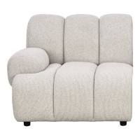 Taza sofa modul venstre 95x95cm sand