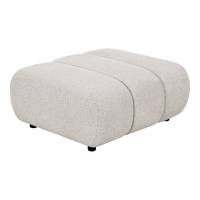 Taza puf modul i 100% polyester 84x89cm sand