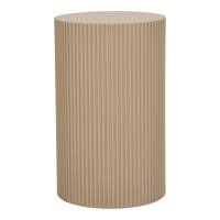 Farense hj&oslash;rnebord &Oslash;30cm MDF sand