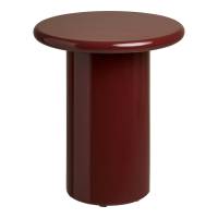 Otago hj&oslash;rnebord &Oslash;45cm h&oslash;jde 50cm MDF bordeaux
