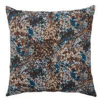 House Nordic Blossom pude 45x45 cm bl&aring;/brun mix