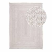 Menorca t&aelig;ppe af 100% genanvendt plastik 200x300cm sand