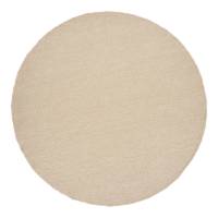 Bela rundt t&aelig;ppe h&aring;ndv&aelig;vet &Oslash;240cm beige