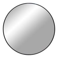 Madrid spejl &Oslash;80cm med sort aluminium ramme
