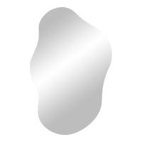 Palermo spejl 40x60cm med organisk form