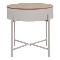 Sisco loungebord 40x40x40cm beige