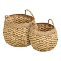 Strahan kurves&aelig;t &Oslash;31cm + 38,5cm s&oslash;gr&aelig;s/vandhyacint natur