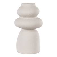House Nordic vase i keramik &Oslash;14,5x26,5cm beige