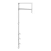 Trento t&oslash;jstativ 3x30x82cm bambus hvid