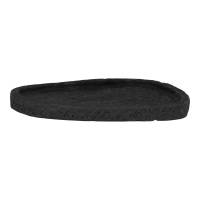 House Nordic cement bakke 26,5x26x2cm sort
