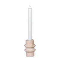 House Nordic lysestage &Oslash;7x10cm natur travertin