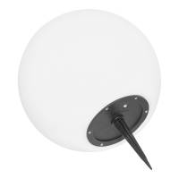 Lifton LED havelampe &Oslash;25cm med integreret solceller hvid