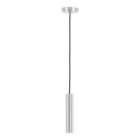 House Nordic Paris pendel &Oslash;6cm med 120cm stofledning s&oslash;lv
