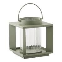 Lohals lanterne i metal 20,5cm gr&oslash;n