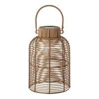 Brentford genopladelig bordlampe &Oslash;20cm brun