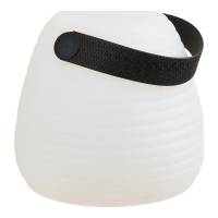 Derry LED genopladelig bordlampe &Oslash;13cm hvid