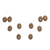 Carlisle lysk&aelig;de i oolyrattan og metal 180cm natur