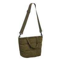 Budva k&oslash;letaske med rem 24x12,5x37cm polyester gr&oslash;n