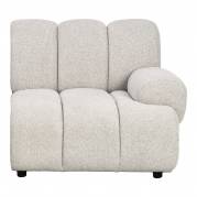 Taza sofa modul h&oslash;jre 95x95cm sand