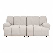 Taza 2,5 personers modulsofa sand