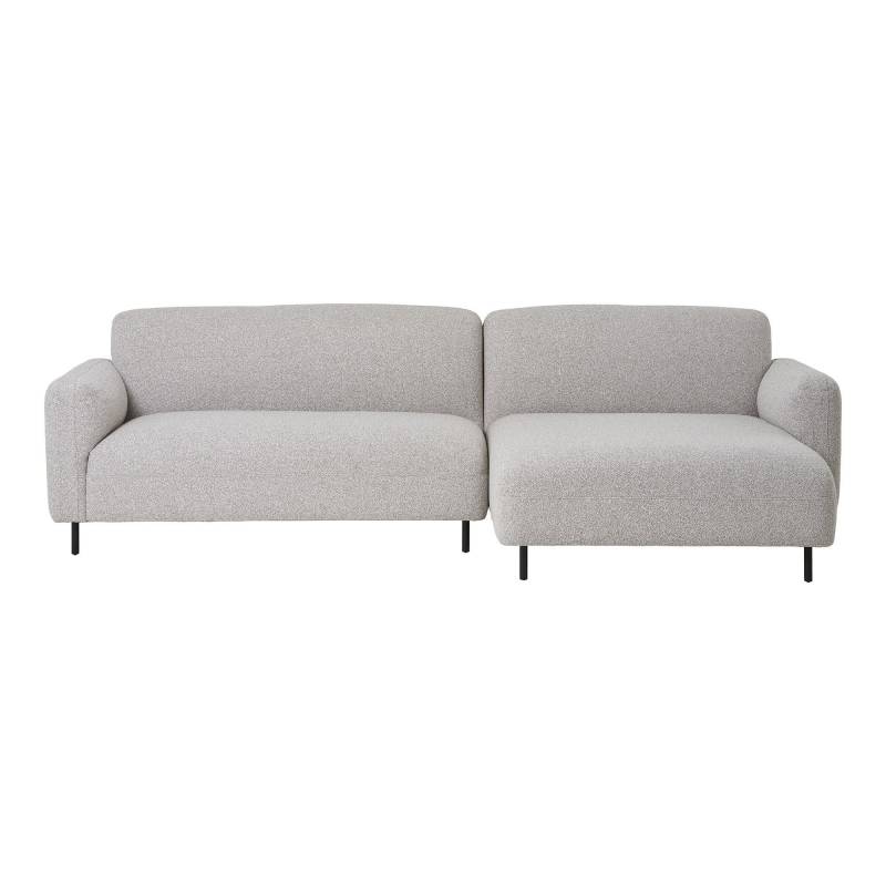 Salvador loungesofa 265x150cm h&oslash;jrevendt boucl&eacute;stof gr&aring;