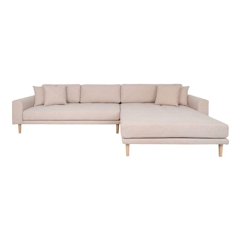 Lido loungesofa 290x170cm h&oslash;jrevendt natur