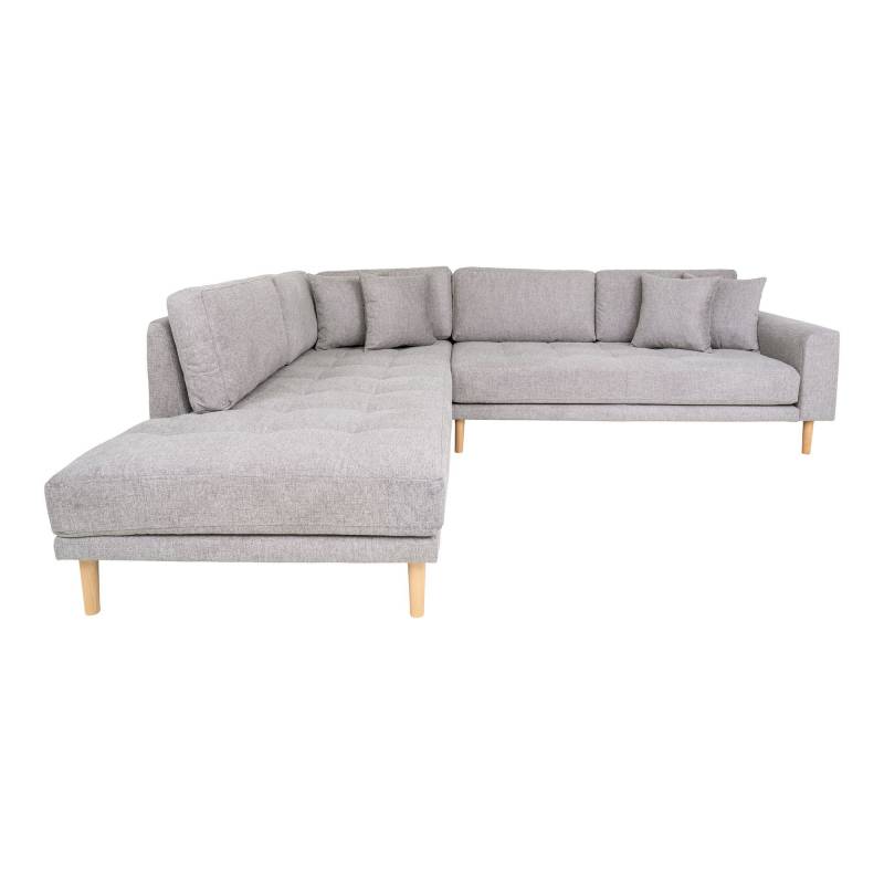 Lido hj&oslash;rnesofa 257x220cm venstrevendt gr&aring;