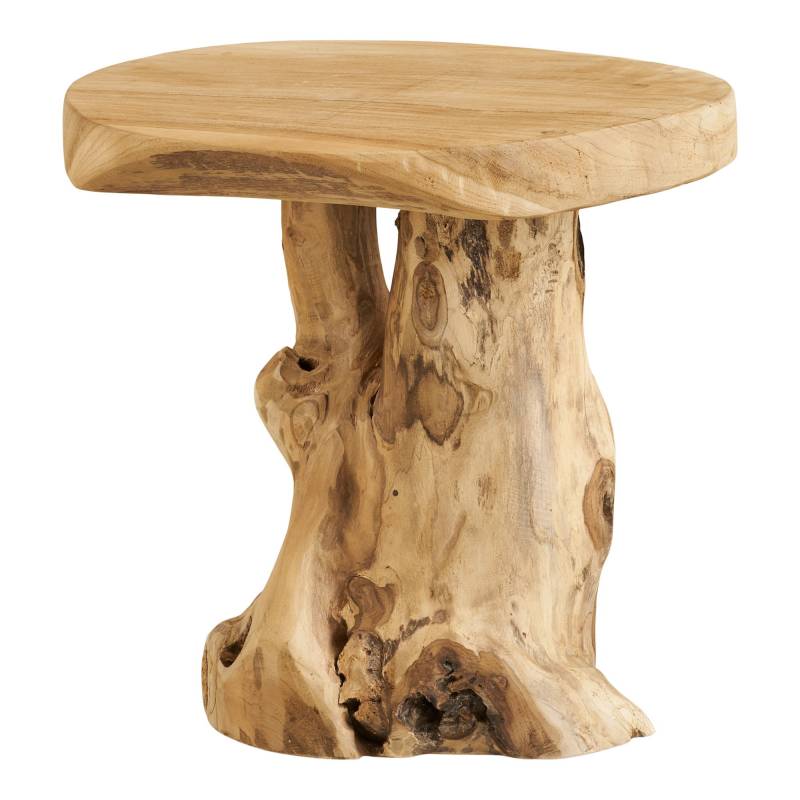 Palena hj&oslash;rnebord &Oslash;40cm i teak
