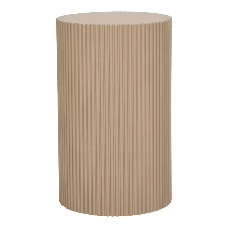Farense hj&oslash;rnebord &Oslash;30cm MDF sand