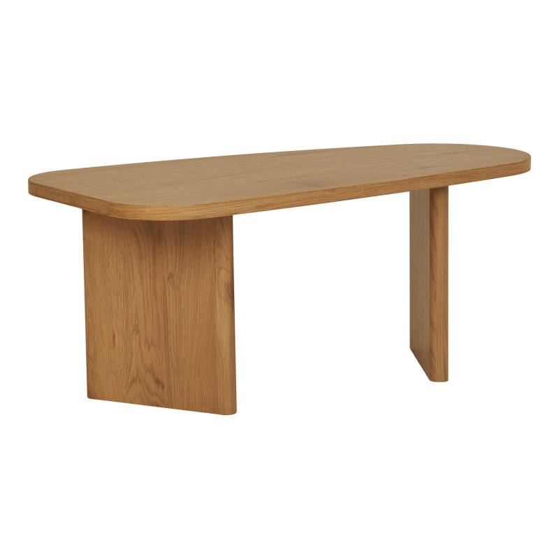 Melo sofabord MDF, Decorpapir 100x50cm natur