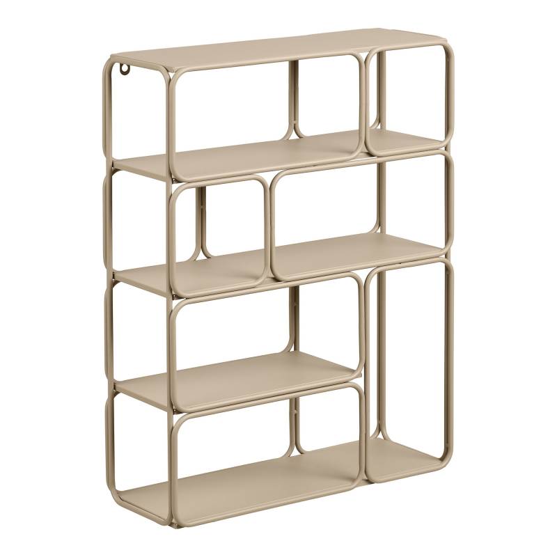 Lanciano v&aelig;greol i metal 48x64cm beige