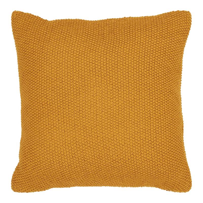 House Nordic Santos pude 45x45 cm i genanvendt bomuld okker