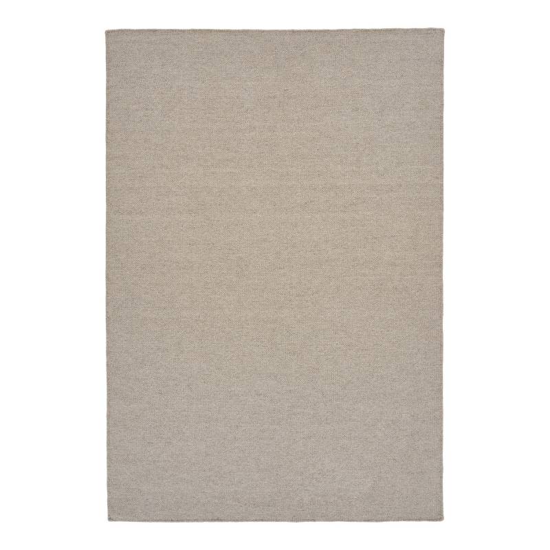 Nila t&aelig;ppe h&aring;ndv&aelig;vet 200x300cm m&oslash;rk sand