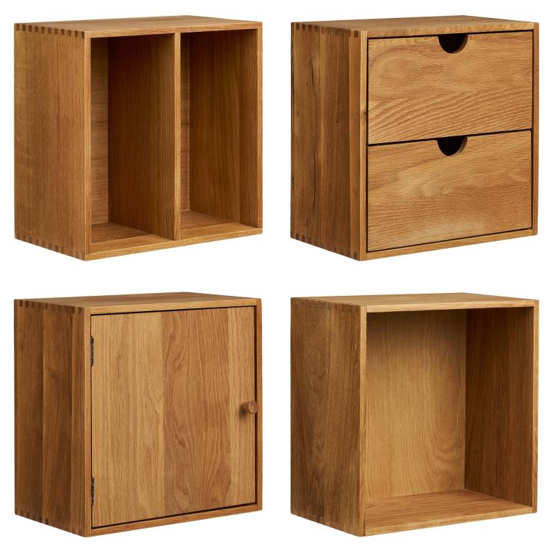 Townsville v&aelig;ghylder kvadratiske i natur eg, s&aelig;t af 4 stk