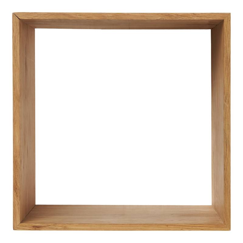 Lattoon v&aelig;ghylde kvadratisk 30x30cm i natur eg